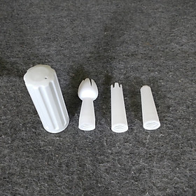Bộ 3 vòi phun kem và ống gas bằng nhựa - Phụ kiện bình xịt kem