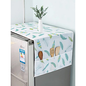 Mua Tấm phủ tủ lạnh nhựa PEVA chống bụi  chống nước  có thể phủ máy giặc KP612