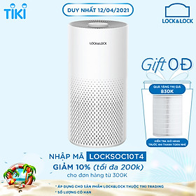 Máy Lọc Không Khí Lock&Lock ENP126WHT - Hàng Chính Hãng