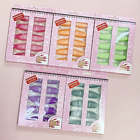 10 Kẹp ủ tháo gel móng tay - Bộ 10 kẹp nhựa bền chắc chuyên dụng cho dân làm móng