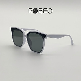 Kính mát vuông hai chấm ROBEO - R0426, phong cách tràn viền - Fullbox