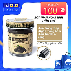 Bột Than Hoạt Tính Nguyên Chất UMIHOME (125g) - Làm...