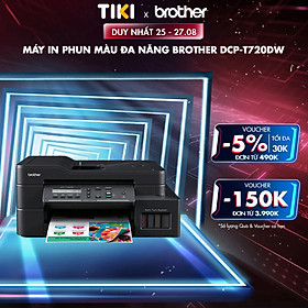 Máy in phun màu đa năng Brother DCP-T720DW - Hàng chính hãng