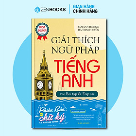 Sách - Giải Thích Ngữ Pháp Tiếng Anh - Mai Lan Hương (Có Chữ Ký)