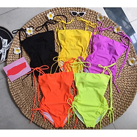 Bikini liền thân cổ yếm rút eo siêu hot