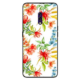 Ốp lưng in cho Oppo K3 Mẫu Cành Hoa Lan Đỏ