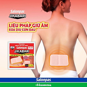 Mua MIÉNG DÁN ĐAU BỤNG KINH  GIỮ NHIỆT SALONPAS JIKABARI (HỘP 8 MIẾNG)