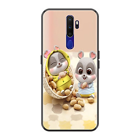 Ốp lưng TPU viền dẻo cho điện thoại OPPO A9 2020 Hình Chuột Tết 2020 Mẫu 08