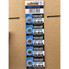 1 Vỉ 5 Viên Pin Maxell Nhật Bản Cho Đồng Hồ Đeo Tay Nhiều Kích Cỡ SR621SW / SR626SW / SR920SW / SR521SW / SR927SW / SR721SW / SR616SW / SR512SW