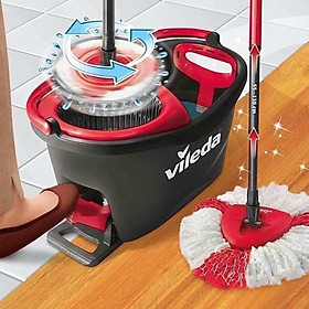 Mua Cây Lau Nhà Vileda Turbo  Cây Lau Nhà Tam GIác  Nhập Đức Chính Hãng  BH 12 Tháng