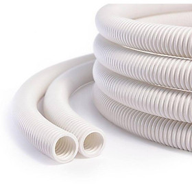 Mua Cuộn 50m ống nhựa luồn dây điện ruột gà SP/Sunice - ống luồn ruột gà xám cuộn 50M (D16  20  25  32)