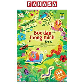 Bóc Dán Thông Minh - Sâu Bọ (Dành Cho Trẻ Từ 3-8 Tuổi)