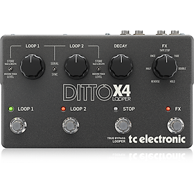 Mua TC ELECTRONIC Guitar Stompboxes Ditto x4 Looper- Hàng Chính Hãng