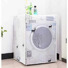 Áo trùm máy giặt mẫu mới loại dày cao cấp - Cửa trên - GDHN Loại Tốt