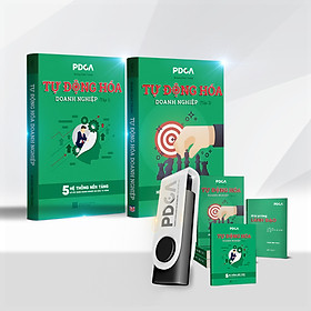 Hình ảnh sách Combo sách Tự động hóa doanh nghiệp tập 1 + tập 2 + Audio sách nói về quản trị