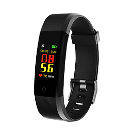 Vòng tay thông minh theo dõi sức khỏe Smart Bracelet Sport B11 - Màn hình màu - Kiểu dáng thời trang - Đo nhịp tim - Chống nước
