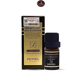 Nước Hoa Vùng Kín Dionel Secret Love Black Edition Inner Parfume Oil 5ml