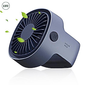 Quạt XIAOMI YOUPIN usb mini để bàn 5 cánh siêu yên tĩnh Hàng nhập khẩu - Xanh lam