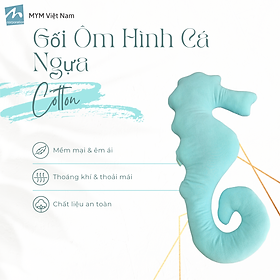 Mua Gối Ôm Hình Cá Ngựa Cho Bé Chất Vải Cotton 100