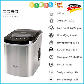 Mua Máy Làm Đá Gia Đình CASO IceMaster Ecostyle 3301 Pro/3304 Icemaster Ecostyle - Nhập Khẩu Đức Cao Cấp  Thời Gian Làm Đá 0.5 Kg/Giờ Dung Tích 2.2 Lít Công Suất 90 W - Hàng Nhập Khẩu