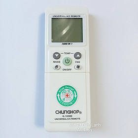 Remote máy lạnh đa năng trượt CHUNGHOP 1038 - Điều khiển máy lạnh CHUNGHOP - Remote điều hòa - Điều khiển điều hòa