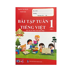 [Download Sách] Bài tập tuần Tiếng Việt 1 tập 2 ( Kết nối tri thức với cuộc sống )