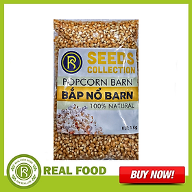 Túi Hạt Bắp Nổ BARN làm bỏng ngô REAL FOOD STORE ( Nhiều lựa chọn)