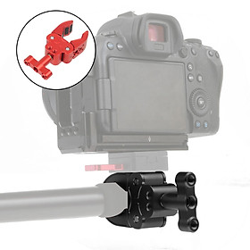 Photography Camera Arm Clamp, Crab Clamp Mount, Multi-Function with 1/4 and 3/8 Thread, for DSLR Camera Arm Lights Plate Bars Accessories