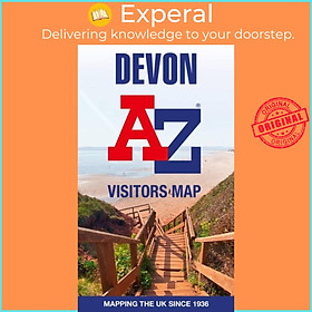 Sách - Devon A-Z Visitors Map by A-Z Maps (UK edition, paperback)