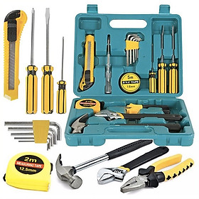 Mua Bộ dụng cụ sửa chữa đồ dùng gia đình đa năng 16 chi tiết (Kèm hộp đựng cất gọn) - Hộp đồ nghề sửa chữa 16 món dễ dàng đem theo mọi nơi GIẢM GIÁ SỐC