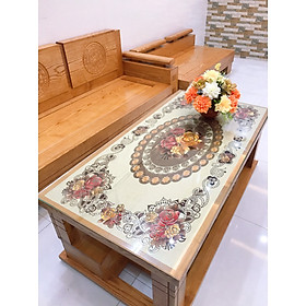 Mua Khăn trải bàn rộng 60cm dài 120cm hoa văn nổi 3D sang trọng