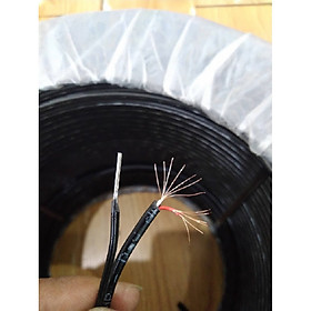 Mua Dây thuê bao điện thoại ngoài trời 2 ruột (2x7x0.18) 500m có sợi cường lực KP cho camera
