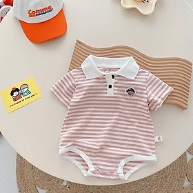 Bộ body suit cho bé trai bé gái sơ sinh từ 3-12 Kg chất cotton mềm mát