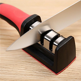 Mua Dụng cụ mài dao kéo 3 khe cầm tay Elliver mài dao nhanh bén tiện lợi _M89