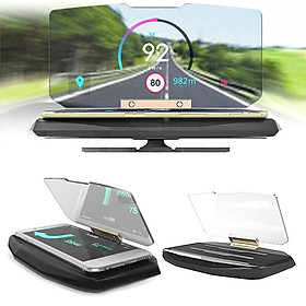HUD Multi-function Car Navigation Head-up Display Mobile Phone Special Bracket Car Decoration