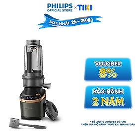 Mua Máy xay tốc độ cao có mô-đun máy ép trái cây Philips HR3770/00 công nghệ Flip & Juice |1500W|1.8L - Hàng Chính Hãng