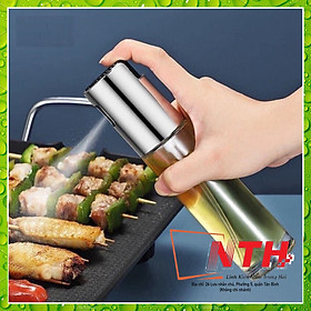 Mua Bình Đựng Dầu Ăn Thủy Tinh Xịt Phun Sương - Chai Lọ Chiết Dầu Ăn  Gia Vị Dùng Cho Thực Phẩm (100ml)