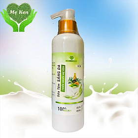 Sữa Tắm Sáng Da Thiên Nhiên Mẹ Ken 250ML - Dưỡng ẩm, trắng da, chống lão hoá, mờ thâm