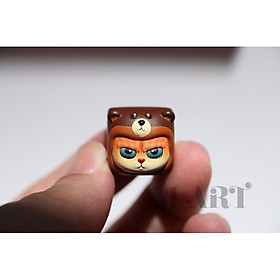 Mua nút dành cho bàn phím mèo dễ thương và chiếc mũ gấu con - Meowy artisan keycaps