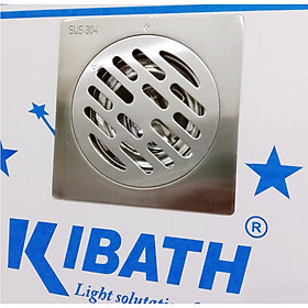 Phễu Thoát Sàn Kibath Chống Mùi Hôi Và Côn Trùng Inox304, KB-513