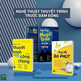 COMBO NGHỆ THUẬT THUYẾT TRÌNH TRƯỚC ĐÁM ĐÔNG