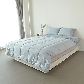 Mua Chăn Chần Bông ARIZE On Cloud Eva Blue Vải Ultra Microfiber Chống Bụi