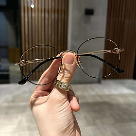 Kính Mắt tròn kim loại thời trang Hàn Quốc