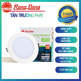 Mua Đèn LED Âm trần Downlight 110/7W Rạng Đông Model: AT04 110/9W