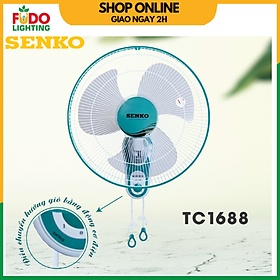 Mua Quạt treo tường Senko TC1688 công suất 47W  mẫu mới 2022 - Giao màu ngẫu nhiên - Hàng chính hãng