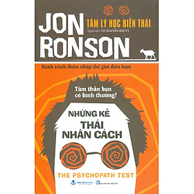 Hình ảnh Tâm Lý Học Biến Thái - Những Kẻ Thái Nhân Cách - Jon Ronson