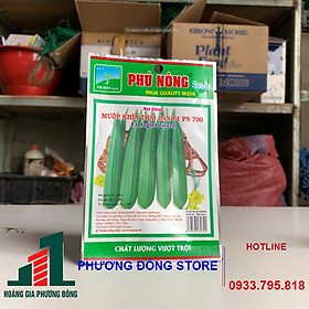 Combo 5-10 gói hạt giống Mướp khía sinh trưởng tốt, năng suất cao - gói 1g