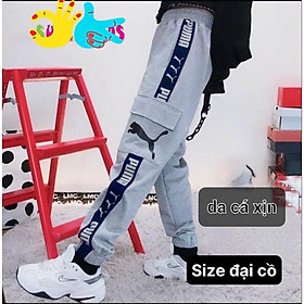 Quần thun dài túi hộp phong cách cho bé trai size 22