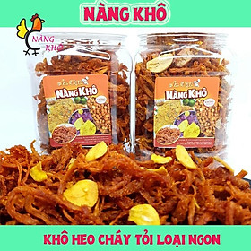 1 Kí Khô heo cháy tỏi loại 1  Giòn ngon - Đậm vị  Nàng Khô