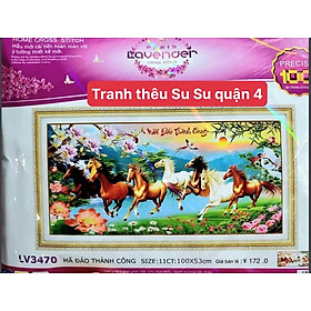 Mua Tranh thêu chữ thập Mã đáo thành công LV3470  kích thước 100 x 53 cm